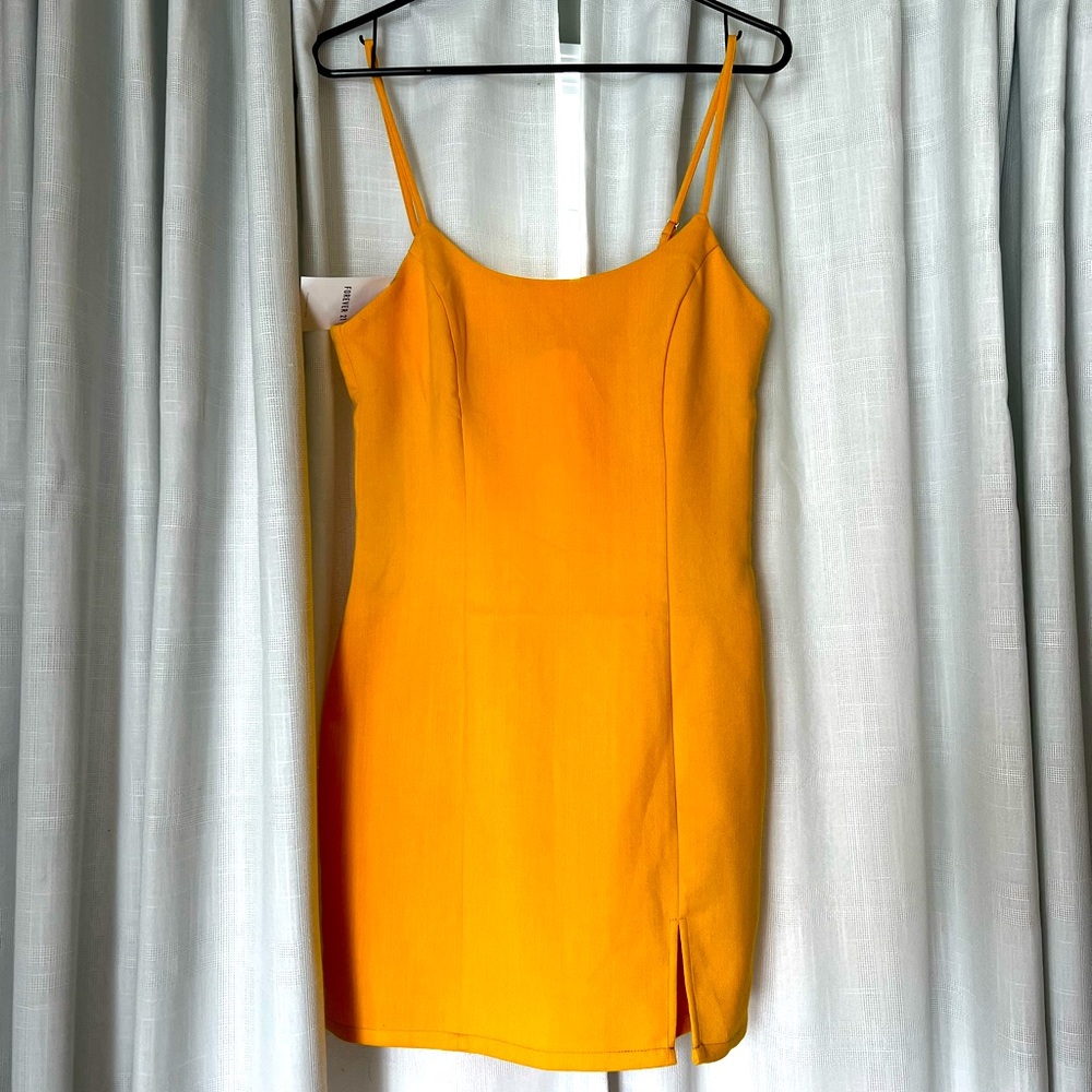 Forever 21 Yellow Dress New With Tags